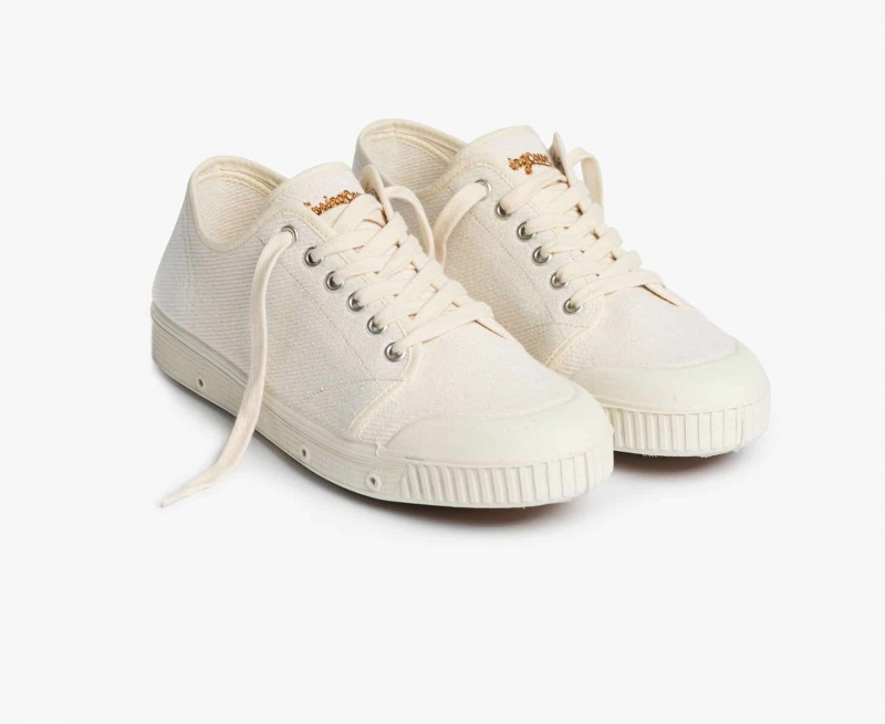 Basket Spring Court G2 Heavy Twill Blanche Homme | QVJ-67696515